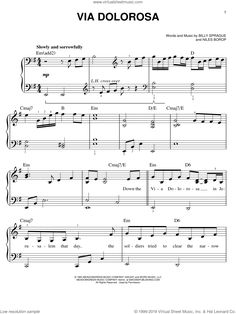 Patty - Via Dolorosa sheet music for piano solo [PDF-interactive] Notes Piano, Music Things, Sheet Music For Piano, Easy Piano Sheet Music, Sebastian Bach, Easy Piano, Original Music, Piano Sheet