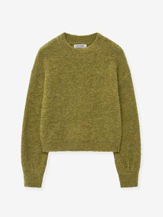 Composition : WOOL 11% , ALPACA 4% , ACRYLIC 33% , POLYESTER 50% , SPAN 2%Color : GreenCountry of Origin : CHINA Women’s Sweater, Spring Awakening, Pattern Sweater, Alpaca Wool, Green Sweater, Winter Sweaters, Fitness Inspo, Fit Inspo, Crew Neck Sweater