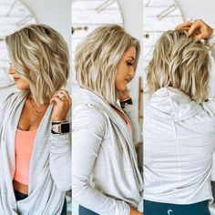 Stacked Shoulder Length Hair, Gina Kirschenheiter Short Hair, Fall 2024 Womens Hair Trends, Medium Length Hair Cuts With Layers Mom, Medium Length Hair Styles Summer 2024, Hair For Women In Their 40s, Shorter Hair Cuts, Choppy Layered Bob Hairstyles, Mom Haircuts