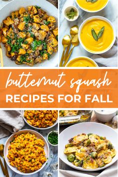 butternut squash recipes for fall