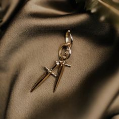 Marceline | Cast Knife Earrings ��– CIVAL Collective Knife Earrings, Symbol Of Protection, Make Jewelry, Sell Gold, Vogue Magazine, British Vogue, Stunning Jewellery, Hand Made Jewelry, Gold Style