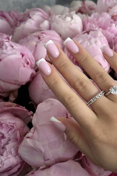 Trendy Acrylic Nails, Wow Nails, Spring Acrylic Nails, Casual Nails, Work Nails, Classy Acrylic Nails