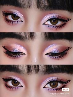 Xiaohongshu chinese makeup style aesthetic douyin Maxi Dress Summer Casual, Dress Summer Casual, Mekap Mata, 20 Makeup, Drag Make-up, Chinese Makeup, Cute Eye Makeup, Doll Eye Makeup, Barbie Makeup