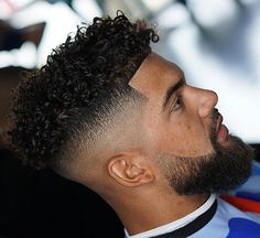 Best Short Hairstyles For Men, Curly Hair Taper, Mens Hairstyles Curly, Black Hair Cuts, Curly Hair Fade, Short Hairstyles For Men, Best Short Hairstyles, Men Haircut Curly Hair, Taper Fade Haircut