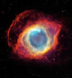 an image of the eye of god in space