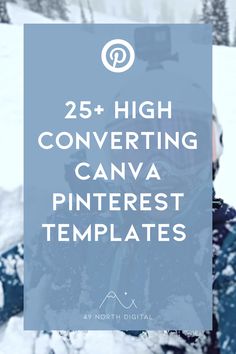 the words 25 high converted canva pinterest templates