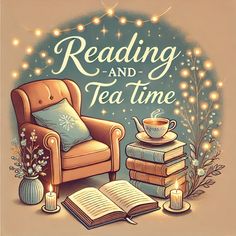 ☕📚 Welcome to Reading and Tea Time! 📚☕ Take a sip, turn the page, and let your imagination soar! At Reading and Tea Time, we celebrate the joy of stories, meaningful conversations, and the simple magic of a cozy moment with a good book and a warm cup of tea. Stay tuned for: ✨ Book recommendations and reviews ✨ Thought-provoking discussions ✨ Fun activities to inspire young readers ✨ Tips for creating your own tea time tradition Let’s make every moment a story worth sharing. Don’t forget to... Tea Time Aesthetic, Tea Time Illustration, Simple Magic, Turn The Page, Easy Magic, Coffee Wine, Meaningful Conversations, Book Stuff