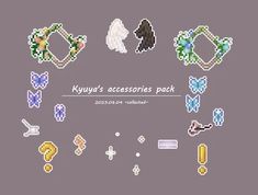 the legend of zelda keychain accessories pack is shown in this screenshot