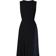 Sleeveless Crepe Dress Semi-Exposed Pleated Navy Panel From The Waist And Falls To An Asymmetric Hem 100% Polyester Never Worn Sleeveless Pleated Asymmetrical Dress For Formal Occasions, Sleeveless Pleated Asymmetrical Dress For Formal Events, Chic Sleeveless Asymmetrical Dress For Work, Black Sleeveless Asymmetrical Dress For Work, Fitted Pleated Sleeveless Asymmetrical Dress, Fitted Pleated Asymmetrical Sleeveless Dress, Elegant Asymmetrical Black Sleeveless Dress, Elegant Black Asymmetrical Sleeveless Dress, Sleeveless Pleated Asymmetrical Cocktail Dress