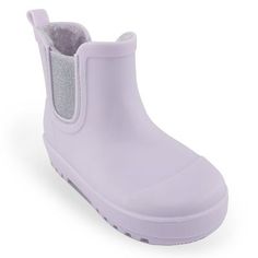 Get ready to embark on rainy adventures with your little one in style and comfort. Our BEARPAW Toddler Chelsea Rain Boots with Faux-Fur Lining are specially designed to keep tiny feet dry and happy, no matter the weather. Crafted from durable waterproof PVC, these rain boots are built to withstand puddle-jumping escapades. The built-in elastic band makes putting them on and taking them off a breeze. The all-weather traction sole ensures secure footing in any conditions, providing peace of mind for parents. The faux-fur lining will keep feet warm on those cold rainy days. Available in a range of vibrant colors, these toddler rain boots boast a unisex design and fit, making them perfect for boys and girls alike. Easy to clean with a simple wipe of a damp cloth. PVC sole and upper constructio Non-slip Rain Boots For Winter, Non-slip Rain Boots For Outdoor Activities, Non-slip Round Toe Rain Boots For Outdoor Activities, Playful Non-slip Rain Boots For Rainy Weather, Playful Round Toe Boots For Outdoor, Cute Waterproof Rain Boots For Outdoor, Playful Waterproof Round Toe Rain Boots, Playful Waterproof Boots With Round Toe, Cute Waterproof Outdoor Rain Boots