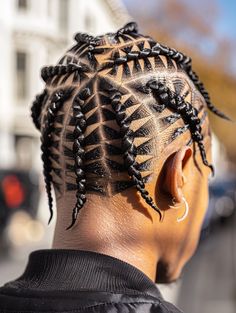 Explore 29 Diverse and Creative Black Men Cornrows Styles for All Events and Personalities Spider Web Braids, Spider Braids, Black Men Cornrows, Cornrows With Beads, Men Cornrows, Straight Back Cornrows, Cornrow Styles