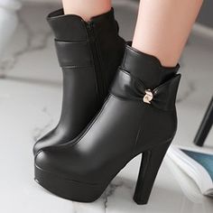 Hak Tinggi, Bow High Heels, Cute High Heels, Boots On Sale, Knight Boots, Kawaii Shoes, High Heel Boots Ankle