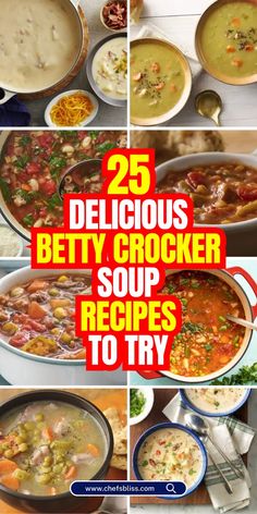 25 delicious betty crocker soup recipes to try