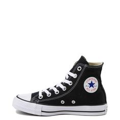 black and white converse high top sneakers