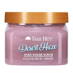 Tree Hut Desert Haze Shea Sugar Raspberry, Jasmine & Lime Body Scrub - 18oz : Target Tree Hut Sugar Scrub, Face Regimen, Raspberry Fruit, Exfoliating Body Scrub, Natural Exfoliant, Sugar Body Scrub, Macadamia Oil, Sugar Body