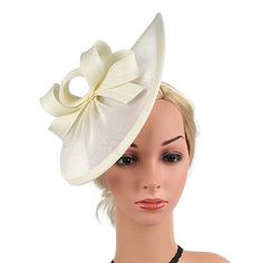 Category:Fascinators,Hats,Headwear; Embellishment:Tulle,Trim,Pure Color,Split Joint,Feather,Appliques; Gender:Women's; Quantity:1 PC; Style:Glam,Vintage,Vintage Style,Elegant; Hats Category:Bowler / Cloche Hat,Veil Hat,Fedora Hat; Occasion:Party / Evening,Holiday,Kentucky Derby,Horse Race,Ladies Day,Cocktail,Royal Astcot; Material:Polyester / Polyamide,Sinamay; Front page:WE; Shipping Weight:0.1; Listing Date:03/30/2023; Head Circumference: Masquerade Event, 1920s Headpiece, Vacation Hat, Kentucky Derby Fascinator, Derby Horse, Veiled Hats, Womens Cosplay, Sinamay Hats, Fascinator Headband