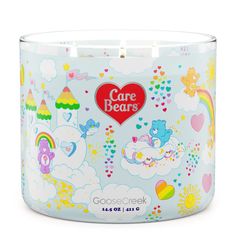 Dream Clouds Care Bears 3-Wick Candle Dream Clouds, Goose Creek Candles, Three Wick Candle, Goose Creek, Candle Carving, Scent Notes, Foam Soap, Foaming Hand Soap, 3 Wick Candles