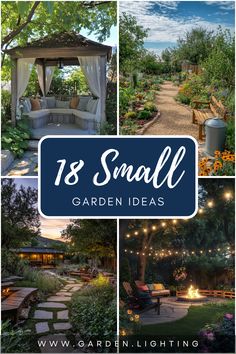 Make the most of your small garden with functional designs that combine beauty and practicality.