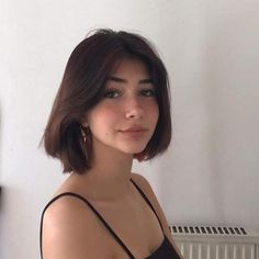 Shot Hair Styles, Hair Stylies, Haircuts Straight Hair, Short Hair Haircuts, Short Hair With Bangs, Cut My Hair, Hair Inspo Color, Dream Hair, Aesthetic Hair