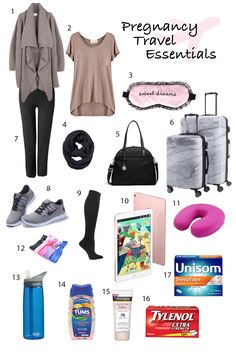 travel essentials for pregnant women