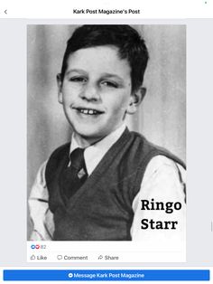 an old photo of a young boy wearing a vest and tie smiling for the camera