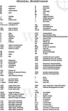 the medical brochure is shown in black and white, with symbols on it