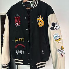 Brand New Never Worn Goofy Disney, Disney Jacket, Disney 100, Unisex Jacket, Mens Jackets, Jackets & Coats, Man Shop, Brand New, Disney