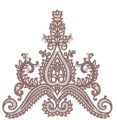 an intricately designed design on a white background