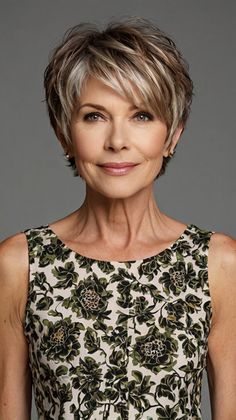 Stylish Short Hairstyles for Women Over 50 50 Challenge, Angular Facial Features, Short Stacked Hair, Asymmetrical Pixie Cuts, Stacked Hair, Seamless Hair Extensions, Asymmetrical Pixie, Hair Today Gone Tomorrow, Short Hair Pixie Cuts