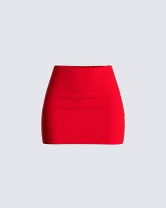 A mini skirt can never be too short 😜 This stretchy, mid-rise bodycon skirt will mold perfectly to your curves, showing off those gorgeous legs 🦵 Skirt Png, Red Halter Top, Red Mini Skirt, Miniskirt Outfits, Red Skirts, Skirt Outfit, Body Con Skirt, Dream Clothes, Teen Fashion Outfits