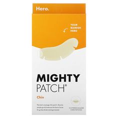 Your Blemish HeroTo The Rescue82 MM x 32 MMDrug Free & Dermatologist-TestedThe total-coverage chin patch. Absorbs pimple gunk & reduces the look of acne.Where there's one chin pimple, there's usually more. Mighty Patch® Chin handles 'em all with a custom- contoured XL patch that flexes to fit your chin just right (and stays in place) to absorb pimple gunk in 6-8 hours. Chin Breakouts, Chin Acne, Mighty Patch, Blind Pimple, Pimples Under The Skin, How To Get Rid Of Pimples, Fotografi Vintage, 10 Count, Cosmetic Skin Care