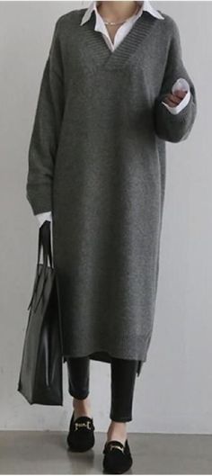 Sweater Maxi Dress, Grey Maxi Dress, Solid Sweaters, Dresses Style, Maxi Dress Online, Long Sleeve Knit Sweaters, Style Maxi Dress, Long Shirt, Knitted Sweater