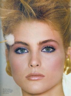 1980’s Makeup, 80s Eye Makeup, 80s Hair And Makeup, 1980s Makeup And Hair, 80s Makeup Looks, 80’s Makeup, 1970s Makeup, 1980s Makeup, Kim Alexis