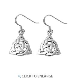 Sterling Silver Dangling Celtic Earrings Irish Earrings, Celtic Knot Earrings, Silver Pendant Lighting, Celtic Earrings, Wholesale Earrings, Wholesale Silver Jewelry, Silver Jewels, Knot Earrings, Silver Plated Jewelry