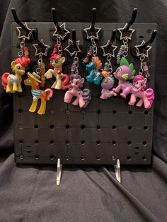 Hand made MLP mini fig keychains wave 2!! these are more known characters, but the next wave will be another wave of rando ponies! Raccoon Tail Keychain, Mlp Keychain, Creepy Images, Mlp My Little Pony, Keychain Set, Mini Things, Christmas List, Essie, Things To Buy