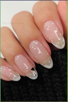 Step into the Easter vibe with these 21 fantastic nail designs! Whether it’s adorable bunnies or vibrant eggs, we’ve got you covered to make your nails pop! Spring, pretty pastel color, easy, natural, cute, simple, gel, acrylic, dip, for short nails, coffin, short, almond shape, long. New Year Nail Art Designs, Snowy Nails, Nails Snow, Snowman Nail Art, Snow Nails, Snowman Nails, Easter Nail Designs, Cute Simple Nails