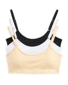 KatieJnyc Girls' Tween Seamless Cami Bralette, 3 Pack - Big Kid Big Kids, Big Kid, Bralette, Pick Up, In Store, Buy Online, Free Shipping, Closet