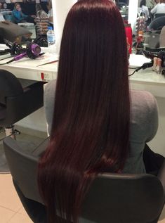 Highlight Hair Ideas, Highlight Hairstyles, Dark Burgundy Hair