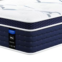 Queen Mattress, 12" Potctz Medium Soft Hybrid Innerspring Mattress and Gel Memory Foam,Queen Size Mattress Box Bed