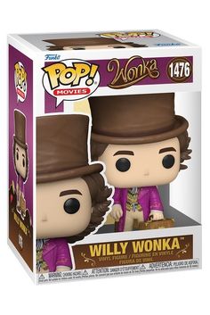 funky pop vinyl figure - willy wonka