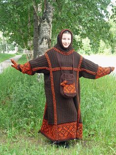 Grandma Knitting, Slavic Clothing, Nordic Sweater, Colorwork Knitting, Knit Mittens, Fairy Grunge, Knitting Inspiration, Pilgrimage