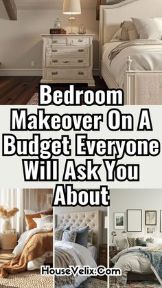 bedroom makeover on a budget everyone will ask you about