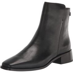 Elevate Your Shoe Game With These Stylish Sam Edelman Thatcher Ankle Boots. Crafted From High-Quality Black Leather, These Boots Feature A Square Toe And A Low Block Heel (1.5 Inch), Making Them The Perfect Choice For Any Casual Occasion. The Side Zip Closure Ensures Easy Wear, While The Polyurethane Outsole Provides Durability And Comfort. These Boots Are Perfect For Women Who Appreciate Fashion And Comfort. They Are Suitable For All Seasons, Whether You're Wearing Them In The Summer, Fall, Win Mens Casual Dress Shoes, Colored Boots, Sam Edelman Boots, Casual Dress Shoes, Stylish Boots, Boots Womens, Leather Chelsea Boots, Work Style, Cool Boots