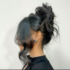 French Roll Wedding Hair, Updo Styles Black Women, Soft Updo Hairstyles For Black Women, Low Bun With Bangs Black Women, Messy Bun Tutorial Black Women, Updo Wedding Hairstyles For Black Women, Updos Black Women, Wedding Updo Black Women, Natural Bun Hairstyles For Black Women