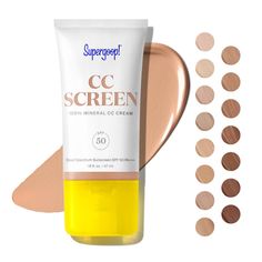 CC Screen SPF 50 Aging Makeup, Color Correcting Cream, Anti Aging Makeup, Clinique Moisture Surge, Clinique Moisturizer, Sunscreen Spf 50, Hydrolyzed Collagen