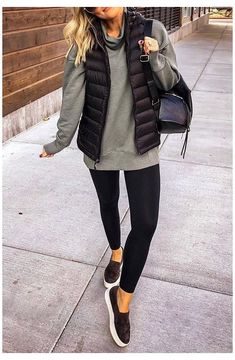 Look Legging, Legging Outfits, Mode Casual, Cute Fall Outfits, Casual Winter Outfits, Fall Fashion Outfits, Casual Fall Outfits, Winter Fashion Outfits, Winter Casual