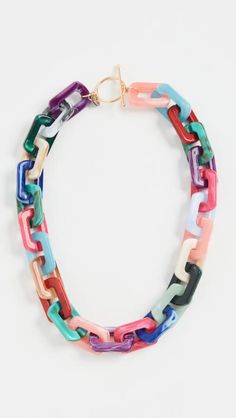 Maison Irem Colorful Necklace | Shopbop Friendship Bracelets, Colorful Necklace, Colourful Necklace, Gold Plated Rings, Jewelry Inspo, Accessories Jewelry, Signet Ring, Rope Bracelet, Style Guides