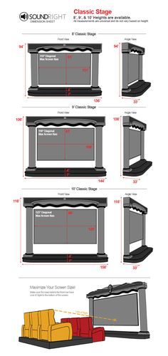 the diagram shows different types of furniture in various stages and sizes, including couches