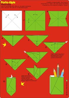 how to make an origami frog out of paper with pictures on the side