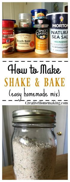 how to make shake and bake easy homemade mix